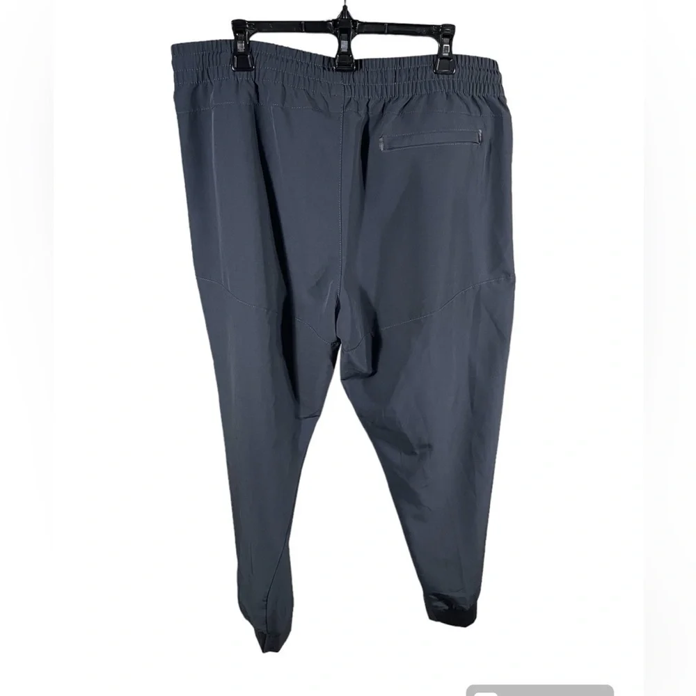 BCG Mens athletic pants, dark gray, jogger, draw string, pockets, 2XL - Picture 3 of 5